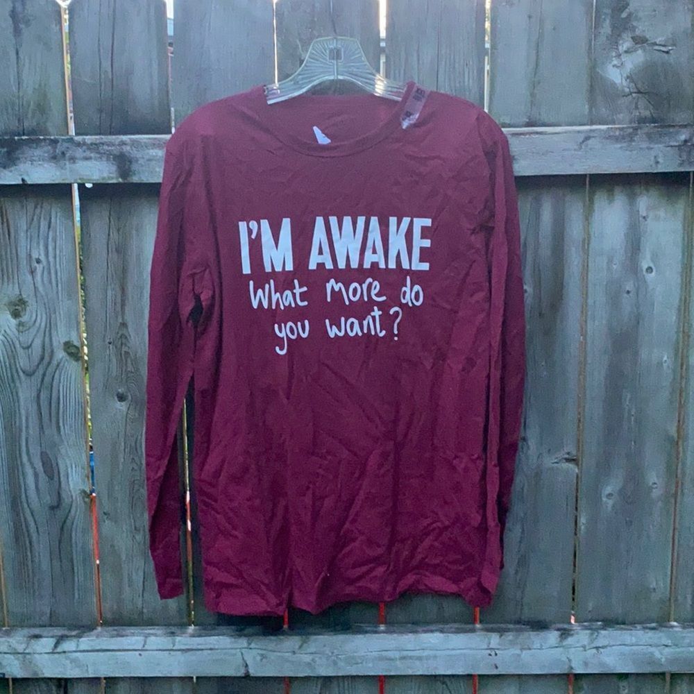 Place funny long sleeve tee sz. Xxl